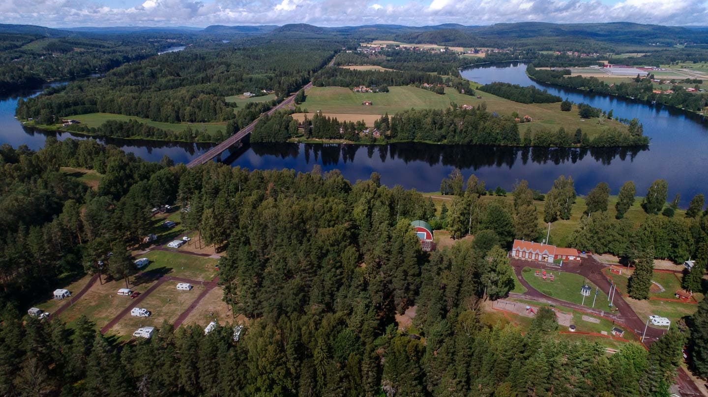 Mellsta - Borlänge, camping Dalarna