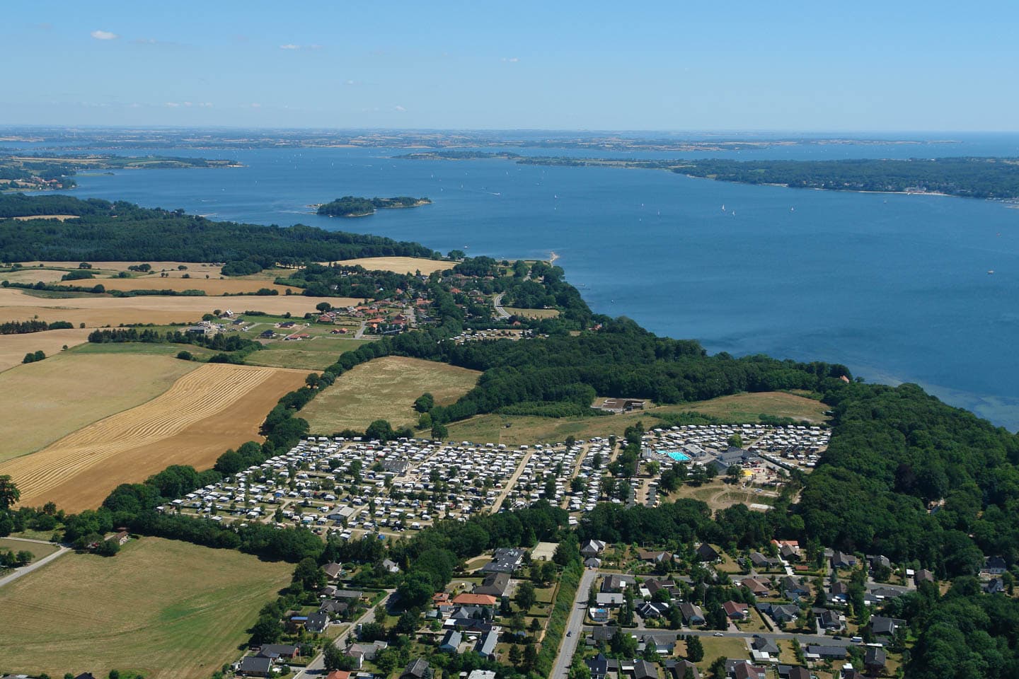 Camping i Danmark, Frigård – Flensborg Fjord