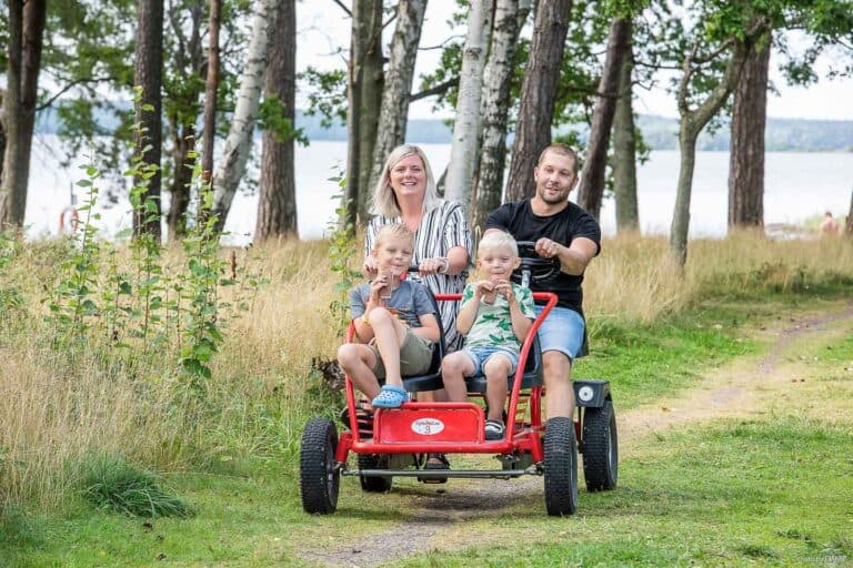 Camping för hela familjen i Mariestad på Ekudden.