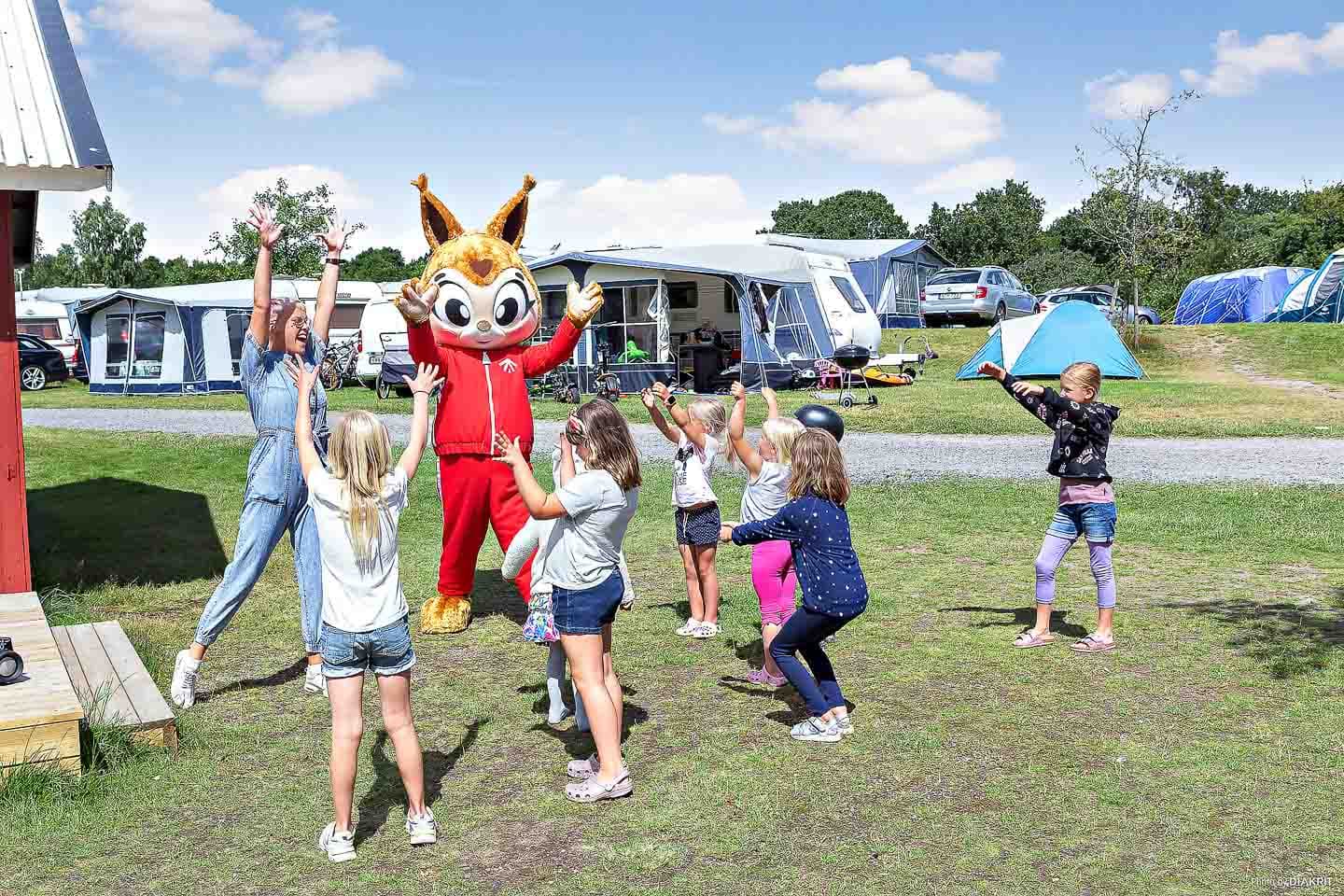 Skånes bästa campingar. Yessi på Röstånga - Söderåsen