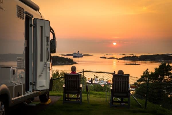 City - Strömstad, camping på västkusten