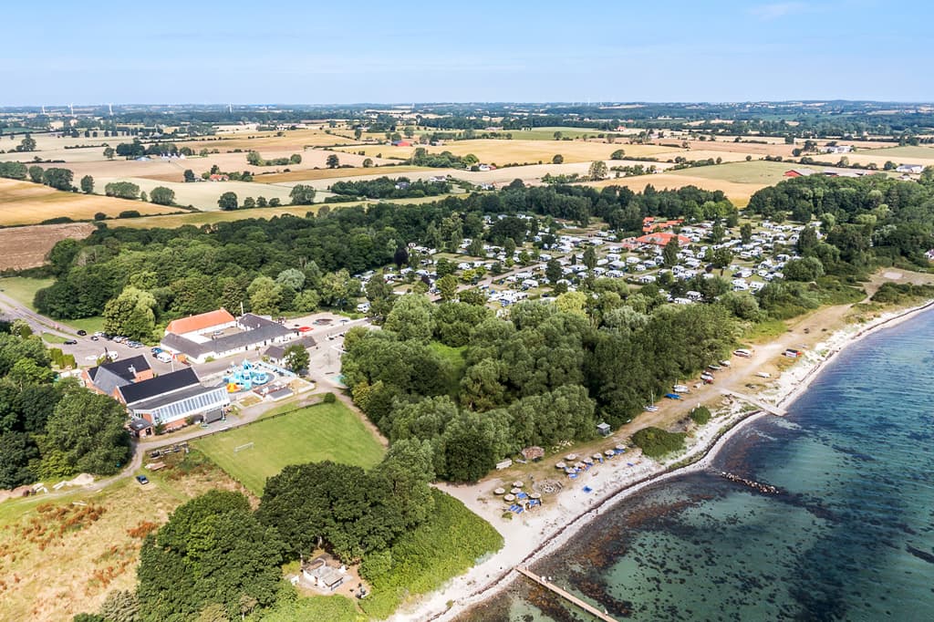 Camping i Danmark, Bøsøre Strand – Fyn