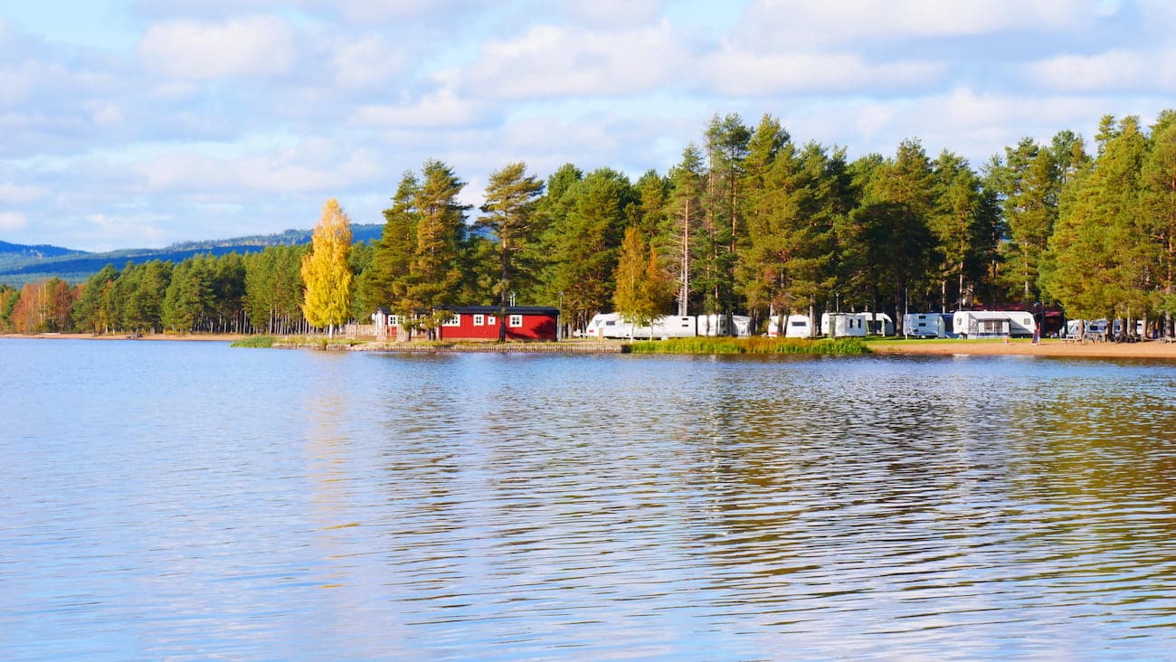 Höst på Orsa - Dalarna camping