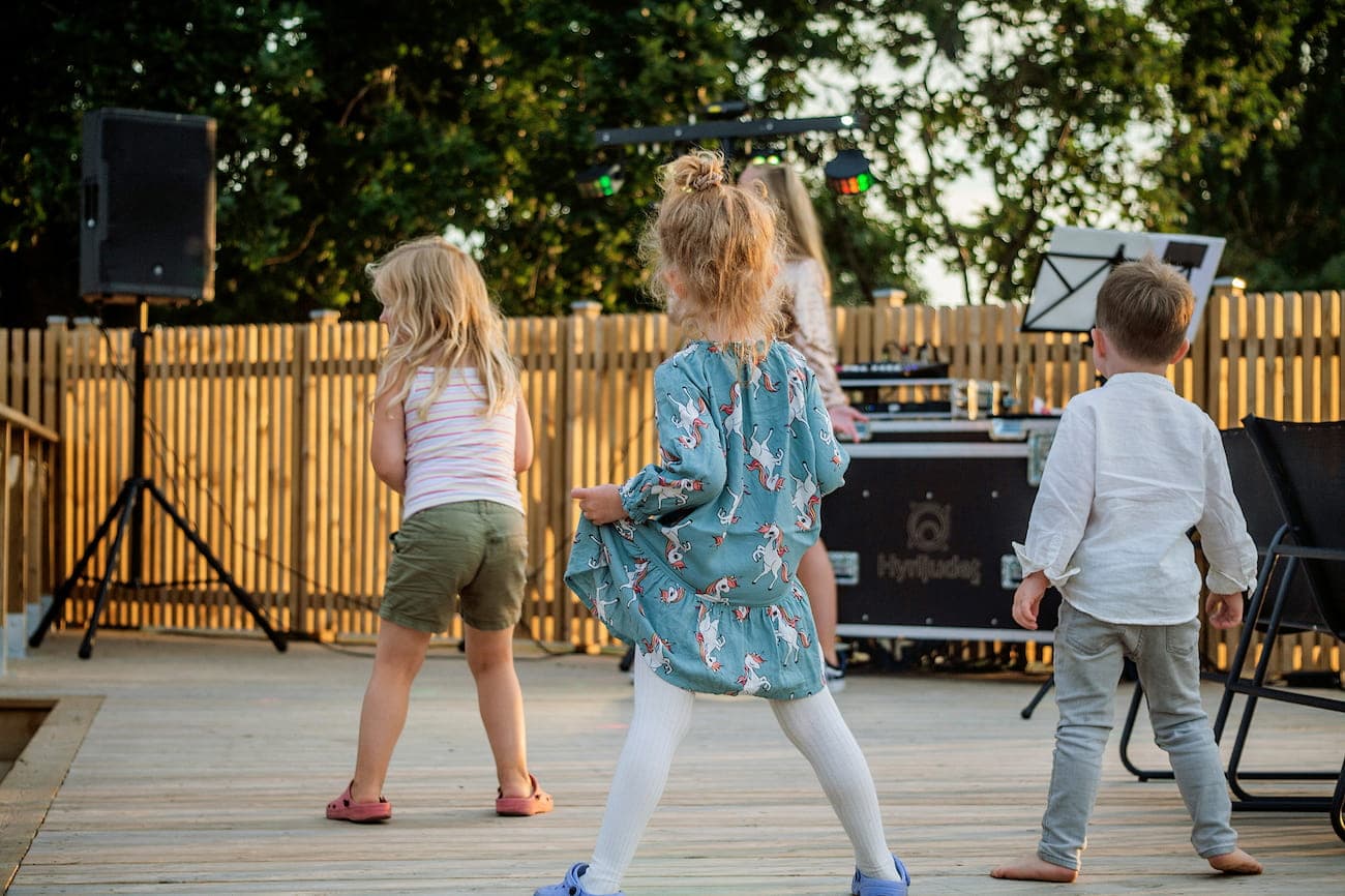 Disco med barnklubb på First Camp